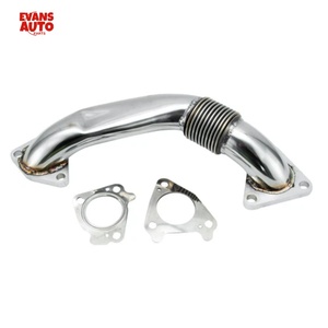 Kit Valvola EGR e Guarnizione Tubo Superiore Lato Guida e Passeggero con Bulloni per LB7 LLY LBZ LMM LML 6.6L Duramax Chevrolet Chevy - Product Image 3