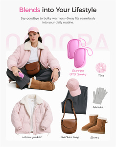 <span class=keywords><strong>2025</strong></span> nóng bán hồng mini Túi Tay ấm hơn cho phụ nữ USB có thể sạc lại và tái sử dụng cho trong nhà và ngoài trời sử dụng - Product Image 6