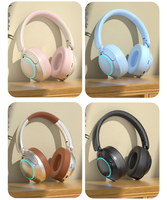 Casque sans fil Bluetooth supra-auriculaire ANC d'usine OEM, écouteurs de jeu, casques avec son stéréo haute fidélité