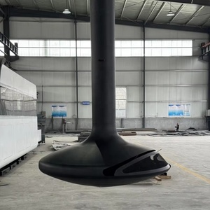 <span class=keywords><strong>Chimenea</strong></span> Suspendida Ecológica sin Humo, <span class=keywords><strong>Chimenea</strong></span> Colgante de <span class=keywords><strong>Leña</strong></span> con Fuego Real para Espacios Comerciales - Product Image 3