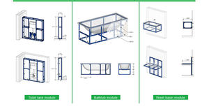 Estructura Metálica de Acero Galvanizado para Paneles de Yeso - Product Image 3