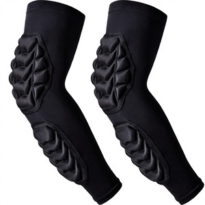 Flexible Anti-Collision Honeycomb Basketball Sports Spandex Outdoor Professional Protection Breathable Thin Pull-On <b>Knee</b> Pads - Product Image 3
