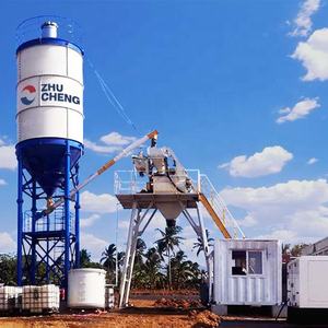 Trockene Fertigbeton-Mischanlage 50M3 mit Vollautomatischer Steuerung, Pumpenmotor & Getriebe - Product Image 5