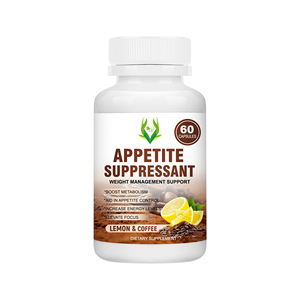Cápsulas Supresoras del Apetito para el Control de Peso con Café Verde, Acelera el Metabolismo, Control del Apetito, Fórmula Quemagrasas - Product Image 1
