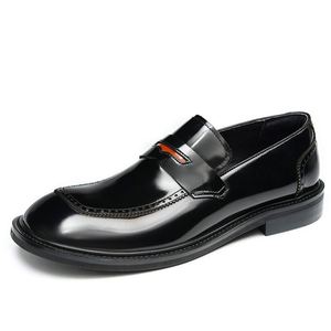 Chaussures habillées formelles Brock pour hommes, style britannique, en cuir véritable brodé, respirantes, légères, imperméables, en maille, pour le printemps - Product Image 3