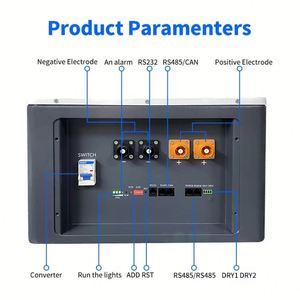 แบตเตอรี่ลิเธียมไอออนพลังงานแสงอาทิตย์24V Lifepo4 100Ah แบตเตอรี่ลิเธียม48V 200Ah 5K 10K สำหรับใช้ในบ้านคลังสินค้าในยุโรป - Product Image 4