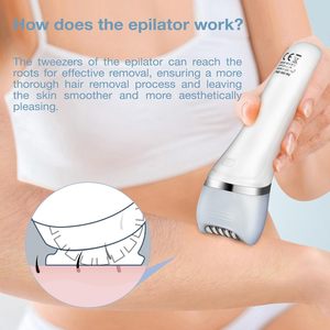 Épilateur multifonction pour femme, électrique, rechargeable, étanche, 6-en-1, pince à épiler en acier inoxydable, utilisation en camping-car et en voiture, garantie 1 an en anglais - Product Image 2