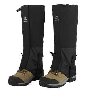 Guêtres de randonnée extérieures multi-usages réglables unisexes imperméables Guêtres de botte de <span class=keywords><strong>neige</strong></span> Guêtre de <span class=keywords><strong>trail</strong></span> Running Guêtres de botte de <span class=keywords><strong>neige</strong></span> pour la pêche - Product Image 2
