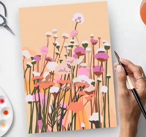 Kit de Pintura por Números XIXI, Flores Silvestres, Pintura al Óleo sobre Lienzo para Adultos, Naturaleza Muerta, Manualidades, Decoración de Pared para el Hogar - Product Image 1