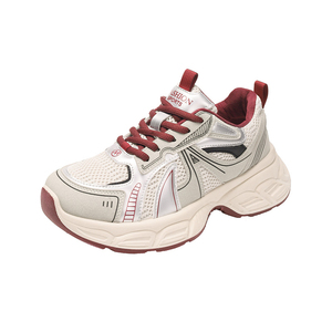 Chaussures de course à lacets pour femmes Tory 2025 – Nouvelle collection été, plateforme épaisse, rehaussement de la taille, légères, respirantes, tendance et élégantes - Product Image 2