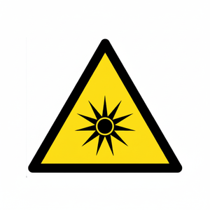 Radiazione laser adesivo PVC 140mm - Product Image 2