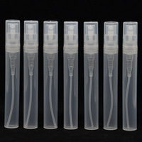 Flacons de parfum à brume fine de 2 ml, 3 ml, 5 ml, flacons d'essai, flacons de parfum stylo (plastique), flacons vides à clipser.