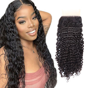 Extensions de cheveux vierges cambodgiens 100% naturels, doublement étirés, cuticules alignées, bouclés, ondulations lâches, qualité 12A, pour <span class=keywords><strong>tissage</strong></span> - Product Image 4