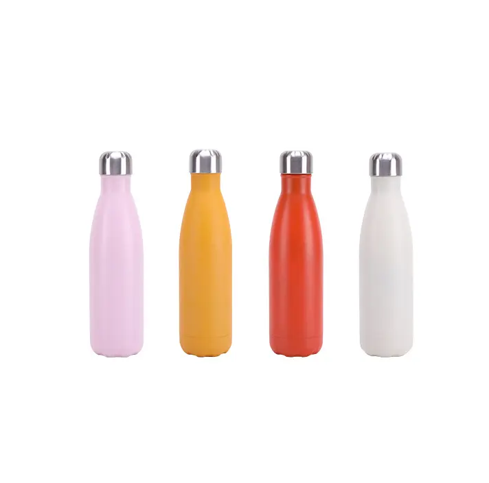 BPA मुक्त थोक कस्टम लोगो 500ml/750ml स्टेनलेस स्टील स्पोर्ट कोला पानी की बोतलें 500ml स्पोर्ट वैक्यूम इंसुलेटेड पानी की बोतल