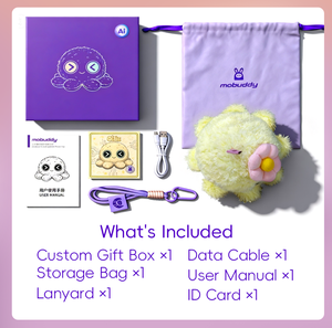 Jouets en peluche parlants pour enfants avec <span class=keywords><strong>intelligence</strong></span> <span class=keywords><strong>artificielle</strong></span> - Conversations vocales, compagnons émotionnels mignons pour poupées - Product Image 6