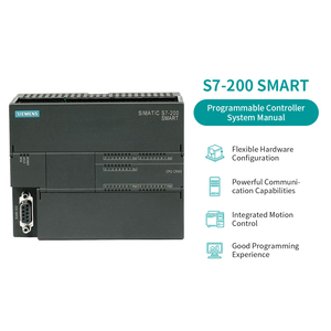 ซีพียู SIMATIC S7-200 SMART ของแท้ โมดูล PLC มาตรฐาน กำลังไฟ 220VAC 12DI8DO รีเลย์เอาต์พุต 6ES72881SR200AA1 - Product Image 1