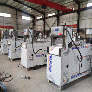 เครื่องหั่นเนื้อแช่แข็งแบบ CNC 2ม้วนอัตโนมัติเครื่องหั่นเบคอนอุตสาหกรรมเนื้อวัว - Product Image 3