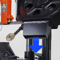 Machine à scier à ruban CNC pour le positionnement est un équipement spécial pour la découpe en lot de barres d'acier inoxydable à une longueur fixe.