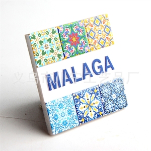 Imanes de resina para refrigerador con diseño de bailarines de peces, recuerdos turísticos de Málaga, Portugal, venta al por mayor de fábrica. - Product Image 4
