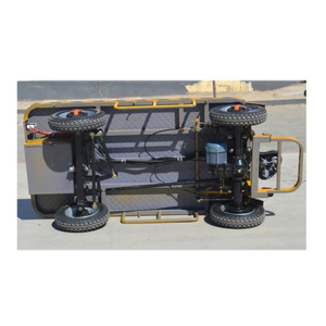 Four Wheels Logistics Electric <b>Trolley</b> Flatbed for Warehouse - Product Image 2