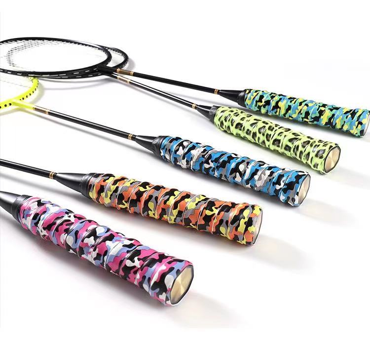 Пользовательские камуфляжные противоскользящие ракетки для бадминтона, ракетки для игры в сквош с ручкой, полосы для теннисной ракетки, ракетки для гольфа