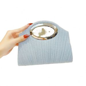 Mini bolso de cuentas ligero de lujo de alta calidad hecho a mano con cuentas para banquetes con cierre de cremallera duradero y - Product Image 4