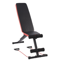 Banc de musculation pliable pour entraînement à domicile, équipement de fitness gain de place