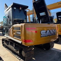Excavatrice Sany155h chinoise fiable à faible consommation de carburant et forte puissance de creusement pour les travaux de terrassement et la construction routière