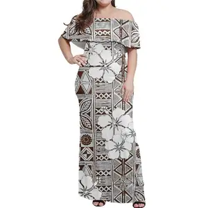 Customized Summer Long Dress Beautiful Native Tribal Aztec Print Women Elastic Bodycon Dresses Sexy Elegant