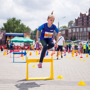 Ostacoli in Schiuma Sicuri per Atletica Leggera per Bambini, Altezza Regolabile, Attrezzatura Sportiva per Scuole, Ostacoli per Agilità, Equipaggiamento e Accessori per Atletica - Product Image 5