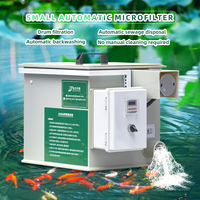 QihangRAS 5m3 aquaculture aquarium aquarium rotatif durm filtre en gros petit étang de jardin filtre à eau koi utilisé filtres d'étang