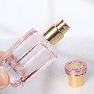 Flacon en <span class=keywords><strong>verre</strong></span> coloré de 30 ml pour huile essentielle, vaporisateur en aluminium rotatif et torsadé, flacon vide pour parfum, contenants en <span class=keywords><strong>verre</strong></span> pour cosmétiques - Product Image 2