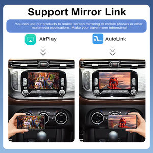 ZTUZAUTO Adaptador Inalámbrico Apple CarPlay Android Auto para <span class=keywords><strong>Alfa</strong></span> Romeo Giulietta 2014-2019, Caja de Módulo de 7'' con Mirror Link y Cámara Delantera/Trasera - Product Image 3