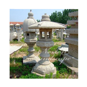 Buitentuin Tempel Decoratie Hotel Villa Granieten Lantaarn Japanse Stijl Mooie Stenen Carving Marmeren Pagode Lantaarn - Product Image 6