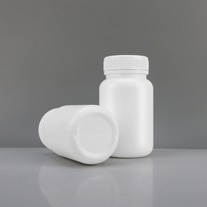 Wholesale White Plastic Bottle <b>Pill</b> Capsule Medicine <b>Container</b> Vitamin Pharmaceutical Bottle Jars <b>Pill</b> Bottle with Screw Cap - Product Image 3