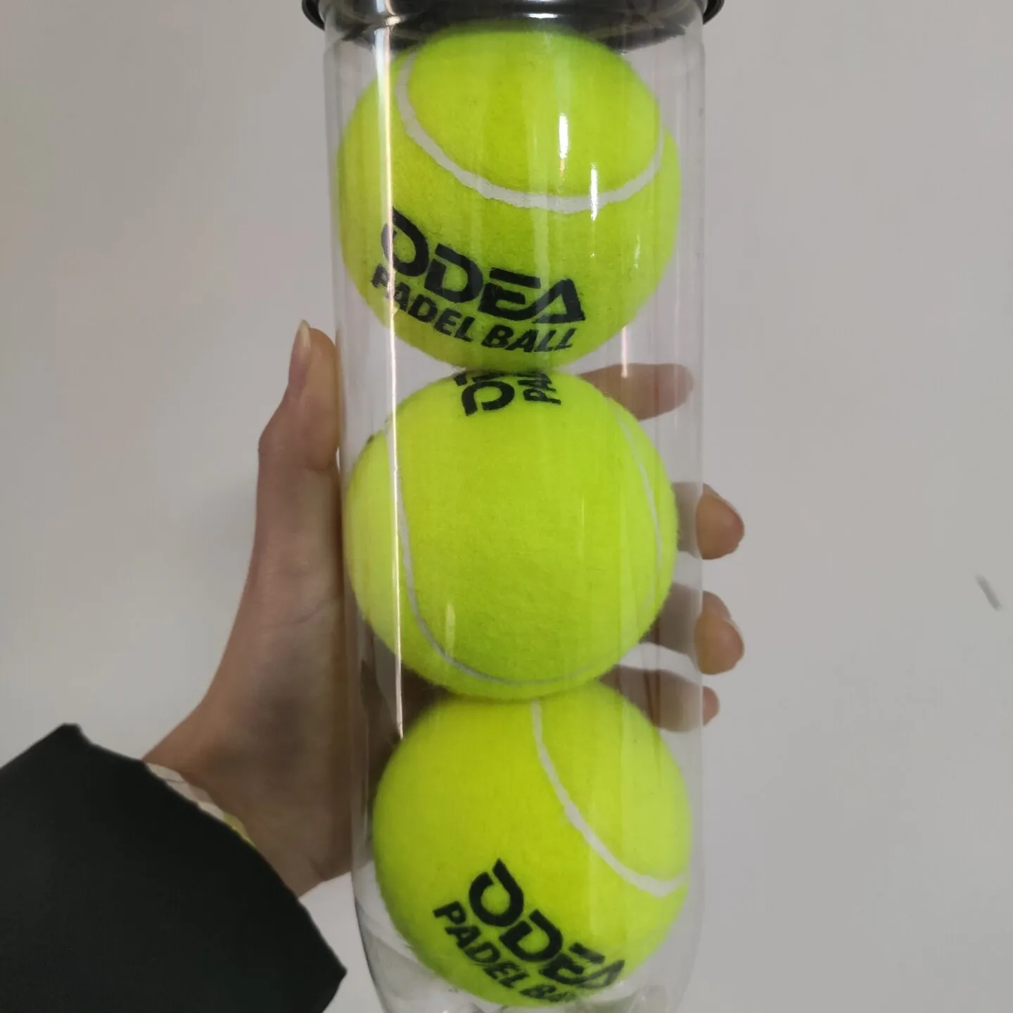 Hot Sale Best Quality 45% Wool Padel Ball Set with Three Padel Balls for Sale