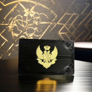 Tarjeta de Membresía Premium de Negocios de Metal de Lujo Personalizada 1K EM4305 NFC RFID para Comunicación en Hoteles en Varios Colores: Dorado, Plateado, Negro - Product Image 2