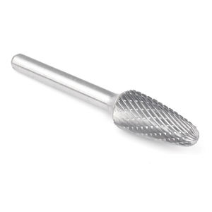 Fraise rotative en carbure de tungstène pour <span class=keywords><strong>Dremel</strong></span>, fraises à double coupe en carbure, outil rotatif pour le travail du <span class=keywords><strong>bois</strong></span>, la gravure et le perçage - Product Image 5