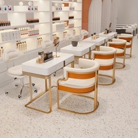 Chaise de salle à manger de luxe, fauteuil haut de gamme, table et chaise de réception/négociation, chaise de salon de manucure, chaise de coiffeuse à domicile