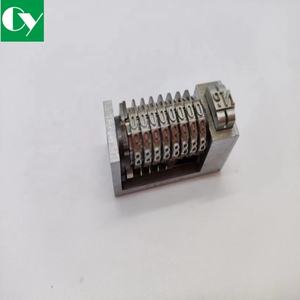 8 цифр, высокое качество, полностью стальной буквенный пресс, нумератор 4x8, римские назад - Product Image 6