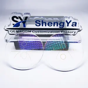 Semi Finished 1.56 Progressive Blue Block UV420 manufacturers spectacle lentes opticos optic optical lenses lens SF Blue Cut len