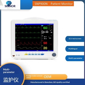 Heim-EKG-Patientenmonitor Vitalzeichen-Detektor Modell SNP900N Batterie- und Netzbetrieben - Product Image 2