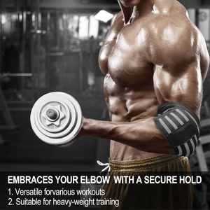 Ginocchiere con chiusura a doppio anello regolabile in Nylon traspirante antiscivolo con stabilizzatore sportivo antiscivolo - Product Image 2