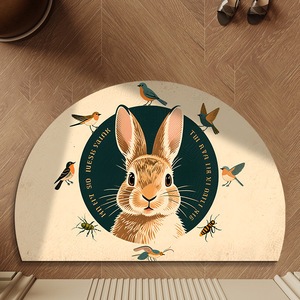 Nuovi Tappetini Antiscivolo 40*60cm per Porta e Pavimento / <span class=keywords><strong>Tappeto</strong></span> Cartoon per Cucina e <span class=keywords><strong>Bagno</strong></span> / Tappetini Lavabili per Cucina e Pasqua - Product Image 2