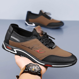 New Light Luxury Leisure Sports Soft Soled Breathable Travel <strong>Shoe</strong> Leisure Cross Border Wholesale Foreign Trade Leather <strong>Shoes</strong> - Product Image 2