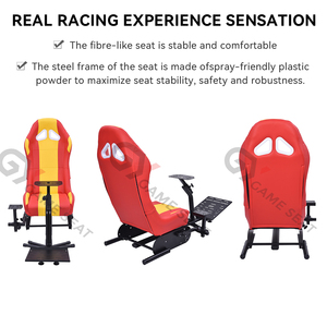 GY040 Force Feedback Pedal Plate Custom Chair Racing Driving Simulator Seat Gaming Chair <strong>Sale</strong> <strong>for</strong> PC, <strong>Playstation</strong> <strong>2</strong> 3,Wii,XBox - Product Image 5