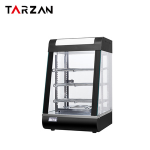 ตู้โชว์อาหารอุ่นร้อน Tarzan 3 ชั้น แบบ LED สำหรับ<span class=keywords><strong>ร้าน</strong></span>เบเกอรี่และร้านกาแฟ - Product Image 5
