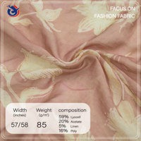 Chemise d'été pour femmes et garçons, tissée, extensible, imprimée, de haute qualité, en tissu mélangé 20% acétate, 5% lin, 59% lyocell, douce et respirante