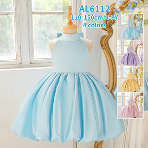 <span class=keywords><strong>Robe</strong></span> <span class=keywords><strong>de</strong></span> cérémonie élégante rose MQATZ pour bébé, <span class=keywords><strong>communion</strong></span>, mariage, fête, <span class=keywords><strong>robe</strong></span> <span class=keywords><strong>de</strong></span> demoiselle d'honneur pour enfants avec décoration en taffetas et nœud - Product Image 5
