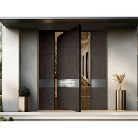 Puerta de Aluminio Fundido Antirrobo de Estilo Americano Lista para Enviar, para Puerta Principal, Entrada Principal, de Lujo, Anticorrosión